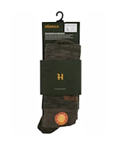 Harkila Pro Hunter 2.0 Long Socks - Willow Green / Shadow Brown