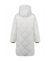 Women’s Didriksons Torun Quilted Parka - Off White