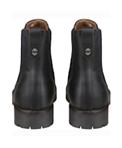 Women’s Fairfax & Favor Sheepskin Boudica Ankle Boot - Black Leather