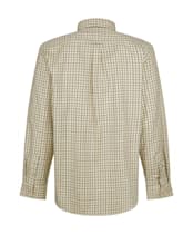 Men's Barbour Sporting Tattersall Shirt - Long Sleeve - NAVY/OLIVE 2