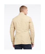 Men's Barbour International Summer Wash Duke Casual Jacket - Beige