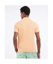 Men's Barbour Sports Polo 215G - CORAL SANDS