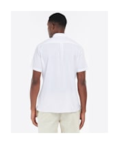 Men's Barbour Nelson S/S Summer Shirt - White