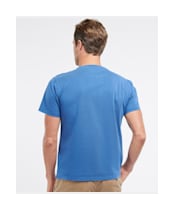 Men's Barbour Garment Dyed Tee - Marine Blue