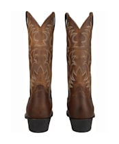 Men’s Ariat Heritage Western R Toe Boots - Distressed Brown