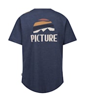 Women’s Picture Key Tee - Dark Blue Melange