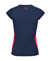 Women’s Jobe Rash Guard Short Sleeve V-Neck - Midnight Blue