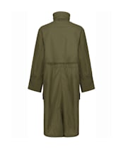 Women’s Didriksons Viveka Coat Long - Canvas Green