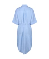 Women’s GANT Linen Chambray Shirt Dress - Silver Lake Blue