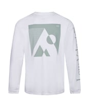 Men’s Globe Summit LS Tee - White