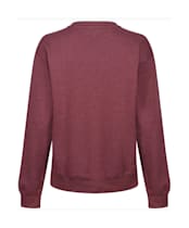 Women’s Tentree TreeFleece Boyfriend Crew Sweater - Crushed Berry 