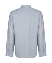 Men’s Tentree Hemp Button Front Shirt - Blue Fog