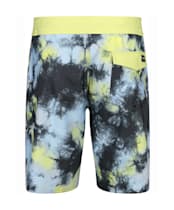 Men’s Volcom Saturate Stoney 19” Boardshorts - Lime Tie Dye