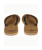 Women’s Reef Cushion Sands Flip Flops - Black / Tan