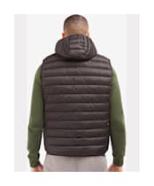 Men’s Barbour International Racer Ousten Hooded Gilet - Black
