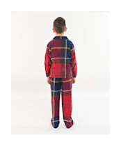 Children Christmas Pj Set                     - Red Tartan