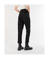 Women's Barbour International Garcia High Rise Jean - Black