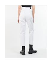 Women's Barbour International Garcia High Rise Jean - White