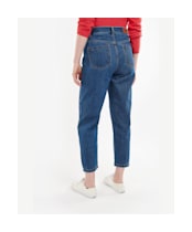 Women's Barbour Westbury Barrel Leg Jeans - Original Wash