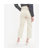 Women's Barbour Westbury Barrel Leg Jeans - Ecru