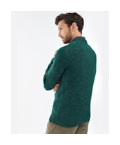 Men's Barbour Tisbury Crew Neck Sweater - Green
