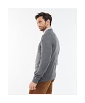 Men's Barbour Firle Crew Sweatshirt - Grey Marl