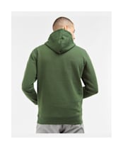 Men's Barbour International Small Logo Hoodie - KOMBU GREEN