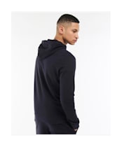 Men's Barbour Wallington Zip Hoodie - Navy