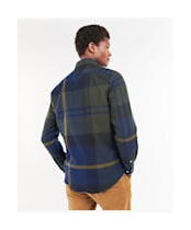 Men’s Barbour Dunoon Tailored Shirt - Olive Night