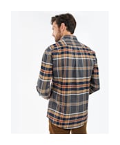 Ronan Tailored Shirt                          - Grey Marl