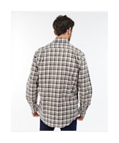 Men's Barbour Turville Regular Fit Shirt - Ecru Marl