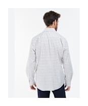 Men's Barbour Hanstead Country Active Shirt - Mid Olive