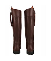 Women's Fairfax & Favor Explorer Waterproof Boots - Mahogany Leather
