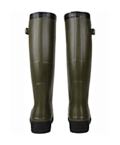 Aigle Benyl XL Wide Calf Wellington Boots - Khaki
