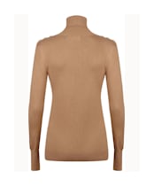 Women’s Holland Cooper Roll Neck Knit - Dark Camel