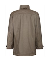 Men’s Schoffel Ptarmigan Tweed Classic Coat - Loden Green Herringbone Tweed