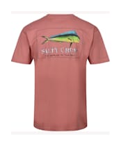 Men's Salty Crew El Dorado Premium T-Shirt - Coral