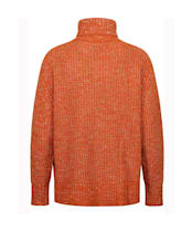 Women’s GANT Multi Colour Roll Neck Sweater - GOLDEN ORANGE