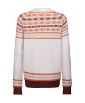 Women’s Crew Clothing Ida Jumper - White / Pink