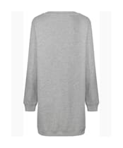 Women’s Tentree Fleece Crew Dress - Hi Rise Grey Heather