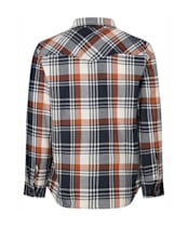 Men's Salty Crew Long Haul Flannel Shirt - Black