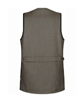 Men's Schoffel Ptarmigan Tweed Waistcoat II - Loden Green Herringbone Tweed