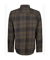 Men’s Volcom Caden Plaid Long-Sleeved Shirt - Military