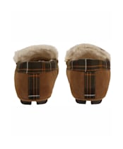 Men's Barbour Monty House Suede Slippers - Camel