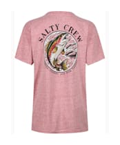 Women’s Salty Crew Rainbow Boyfriend T-Shirt - Vintage Red