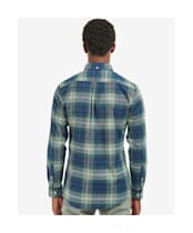 Men's Barbour Lewis Tailored Shirt - Kielder Blue Tar