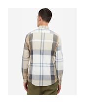 Men's Barbour Harris Tailored Shirt - AMBLE SAND TARTA