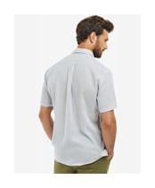 Men's Barbour Deerpark Summerfit Shirt - Navy