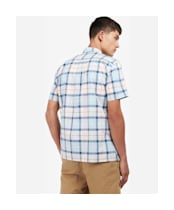 Men's Barbour Gordon Summerfit Shirt - PINK SALT TARTAN
