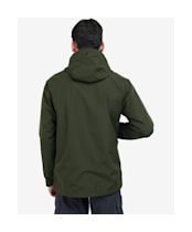Men's Barbour Hooded Domus Waterproof Jacket - Sage / Dress